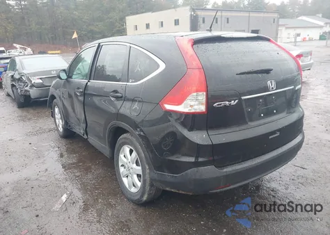 2012 Honda Cr-V Ex z USA, uszkodzony, nr VIN 2HKRM4H58CH629645